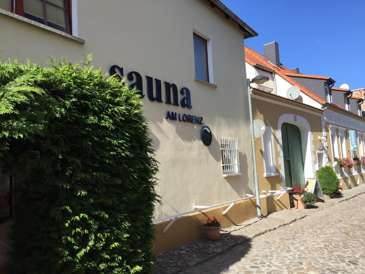 Pension & Sauna Am Lorenz Calbe Kültér fotó